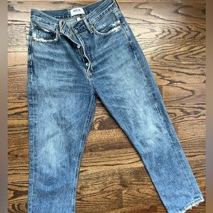 Agolde Riley Crop Jeans